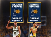 米兰体育入口-步行者惊险胜老鹰，晋级东部决赛