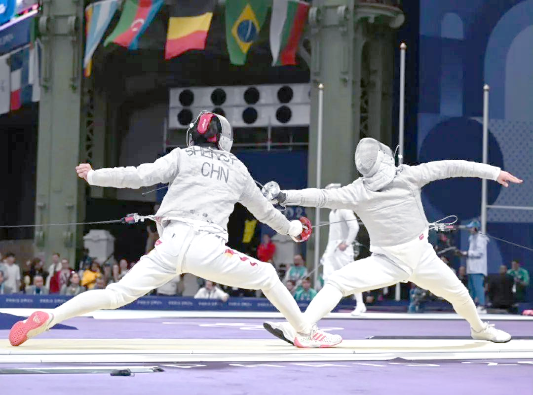 乌克兰选手在角逐中勇夺击剑女子团体银牌 乌克兰选手在角逐中勇夺击剑女子团体银牌