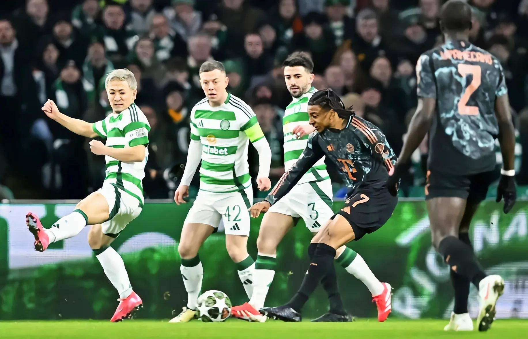 包含拜仁逆转晋级，欧冠半决赛兵分两路的词条