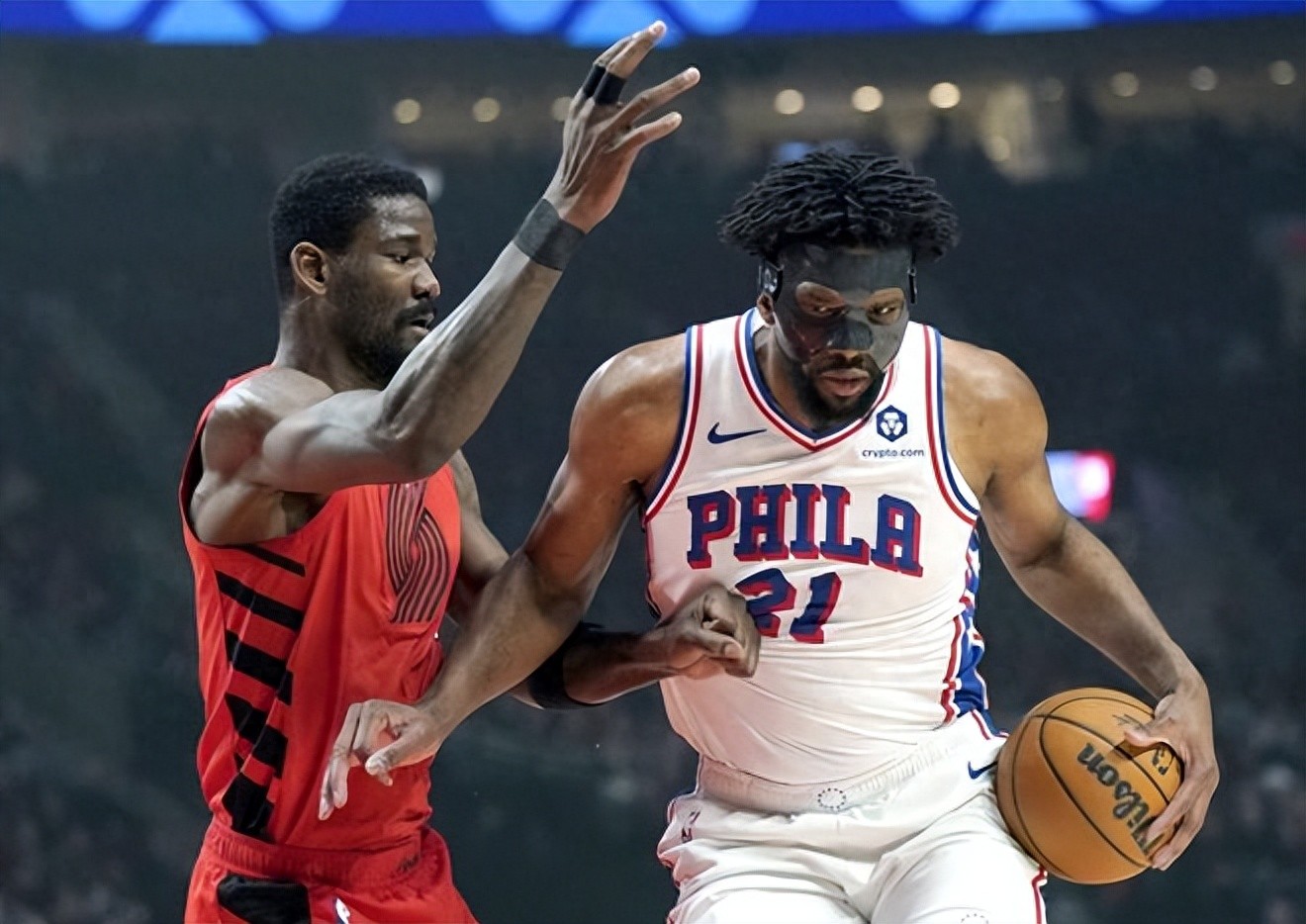 76人力克奇才：恩比德27分领队取胜