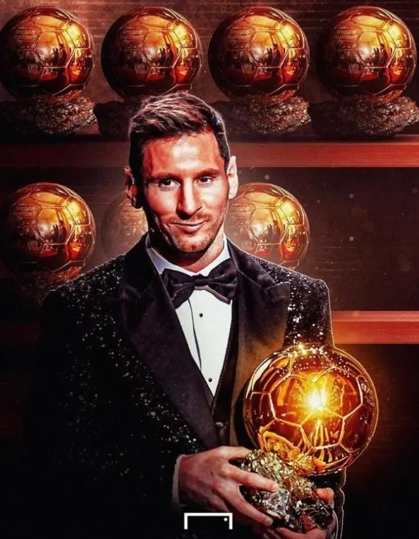 梅西获得金球奖，成为历史上第一位七次获奖球员